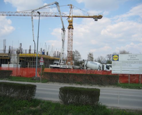 Business building LIDL, Samobor 